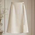 Hawthorn Tailored Wrap Skirt — hero front