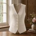 Ashworth Silk Cashmere Waistcoat — hero front